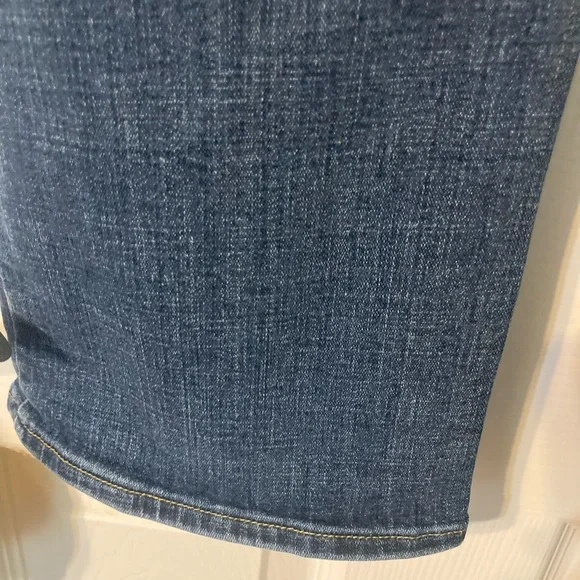 Levi’s classic bootcut blue jeans size 16 short cotton/poly blend with stretch - Picture 10 of 14